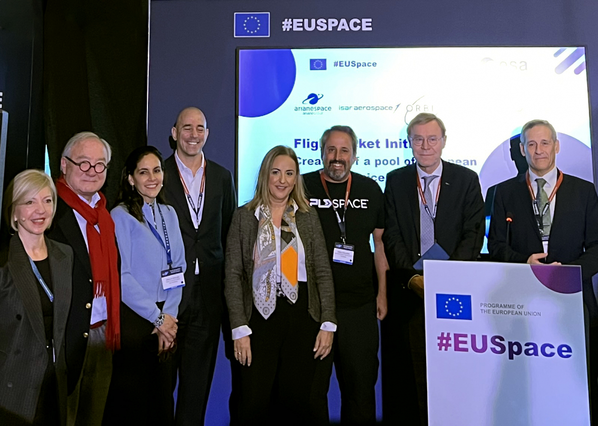 PLD Space, única empresa española seleccionada por la ESA y la Comisión Europea para los contratos de lanzamiento de la Flight Ticket Initiative